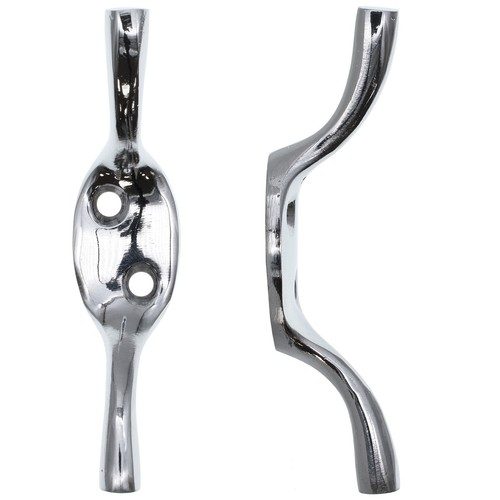 Chrome cleat hooks - hooks, 71mm