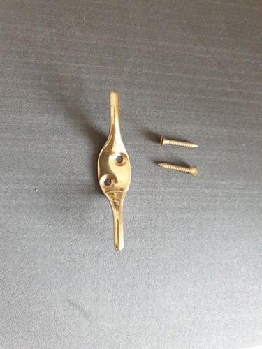 Brass cleat hook for roman - cleat,