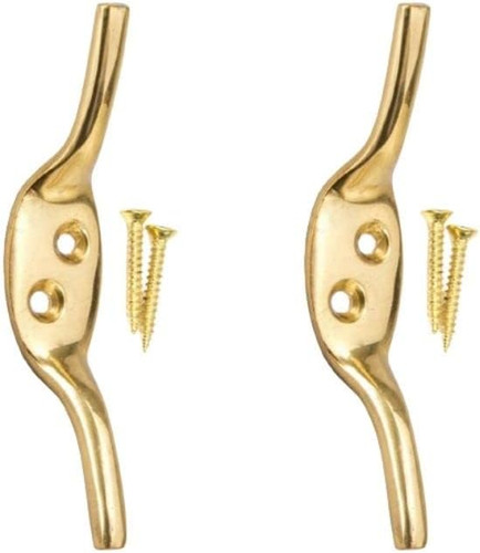 Brass cleat hooks - cleat, blind